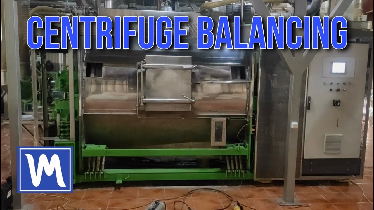 Videoposnetek na YouTubu: Uravnoteženje centrifug v tovarni blazin (Balanset-1A v akciji)