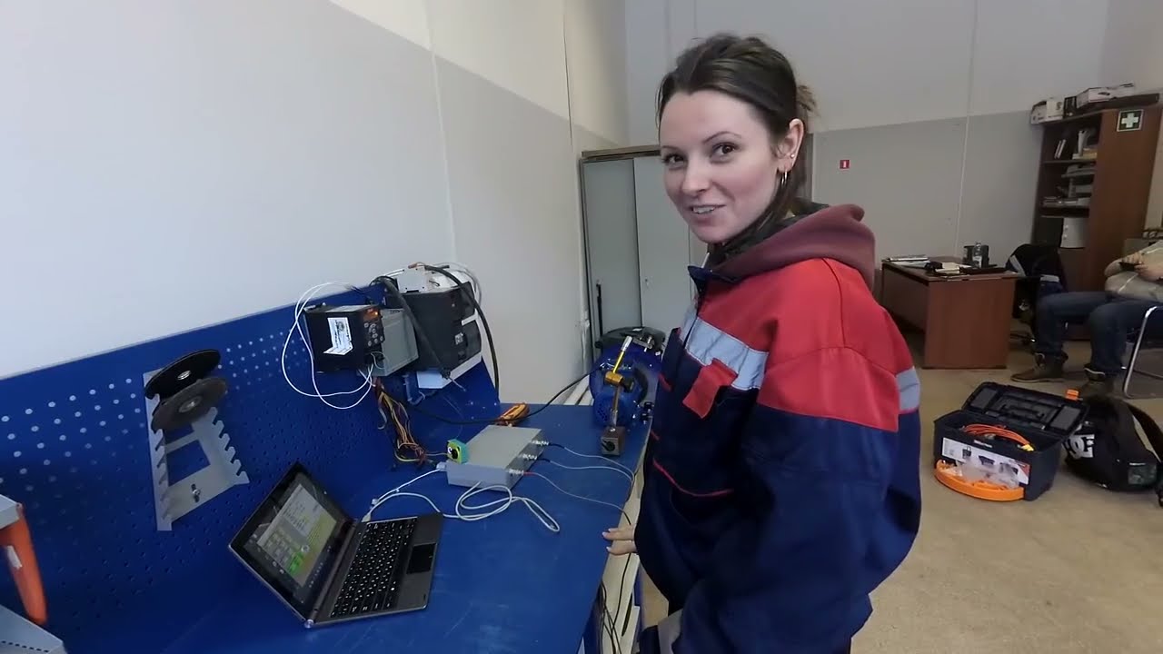 Dynamické vyvažovanie obežného kolesa pomocou Balanset-1A.