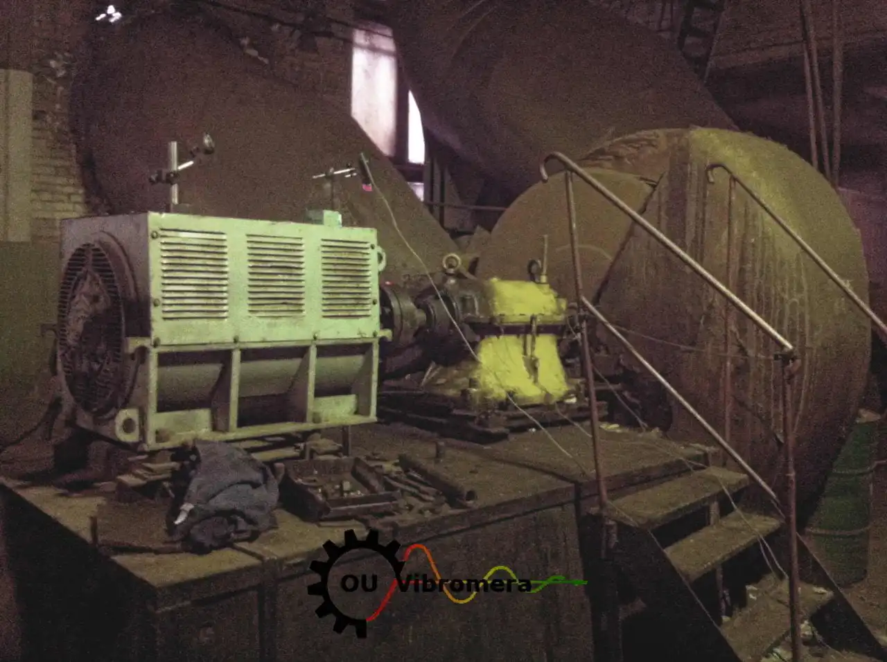 Balanceamento do rotor do ventilador de exaustão