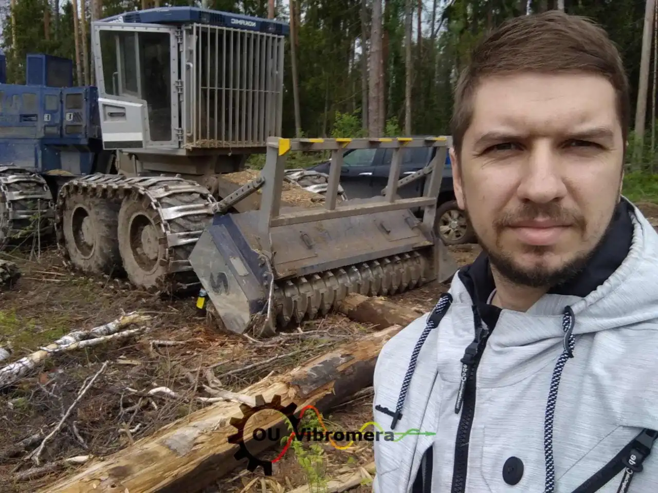 Balanceamento do rotor do mulcher Nordic