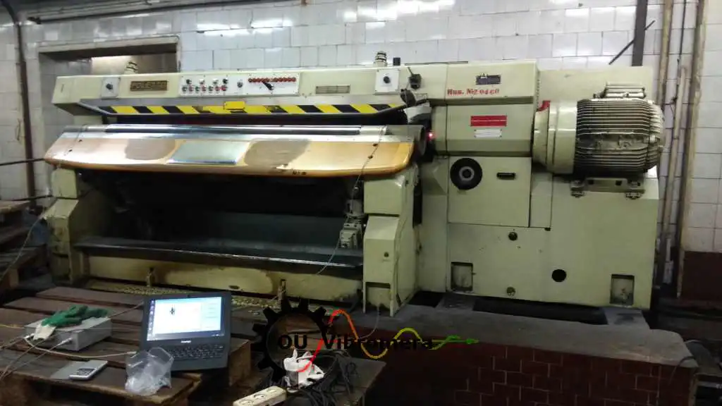 Roll and drum in-situ field balancing on a production line with Balanset-1A