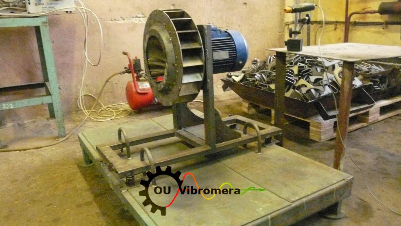 Echilibrarea rotorului ventilatorului