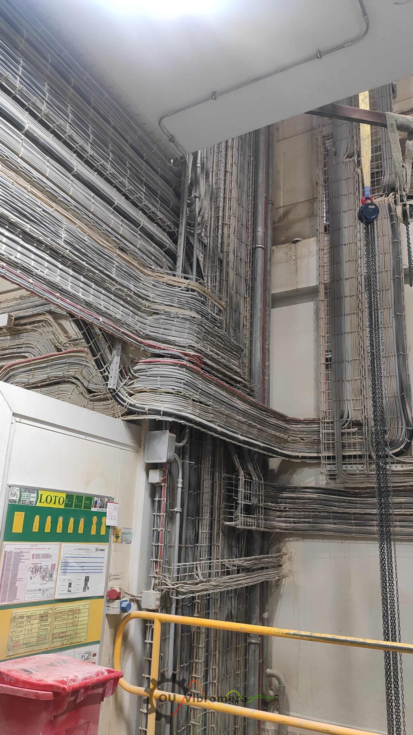 I was impressed by the structured cable system.