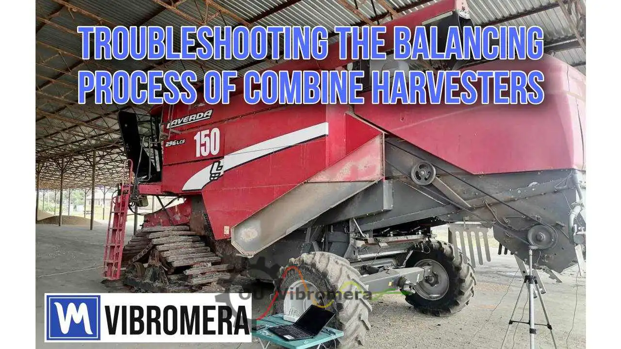 Troubleshooting the balancing process on a combine harvester
